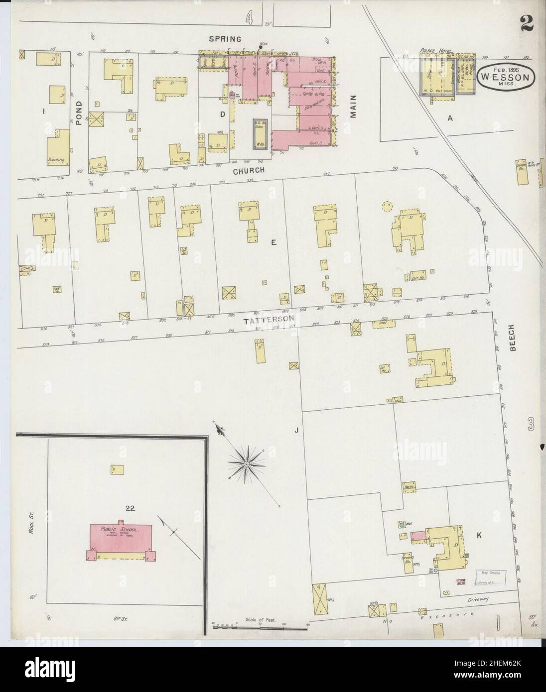 Mappa di wesson mississippi immagini e fotografie stock ad alta risoluzione Alamy
