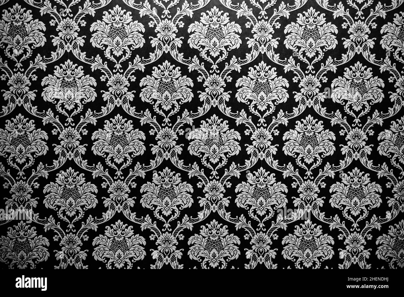 Modello di texture di pattern ripetuti sulla parete Foto Stock