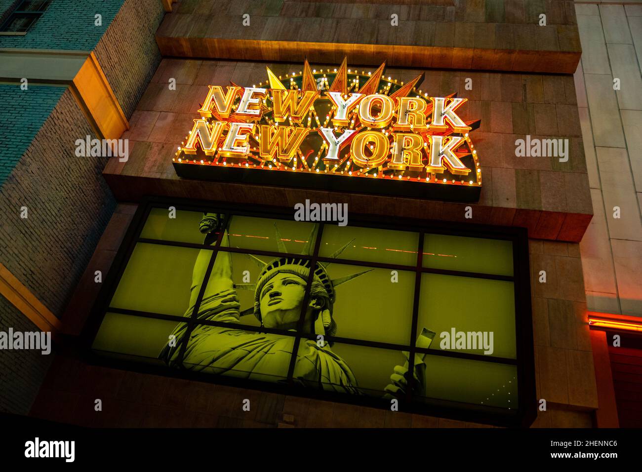 New York New York Hotel Foto Stock