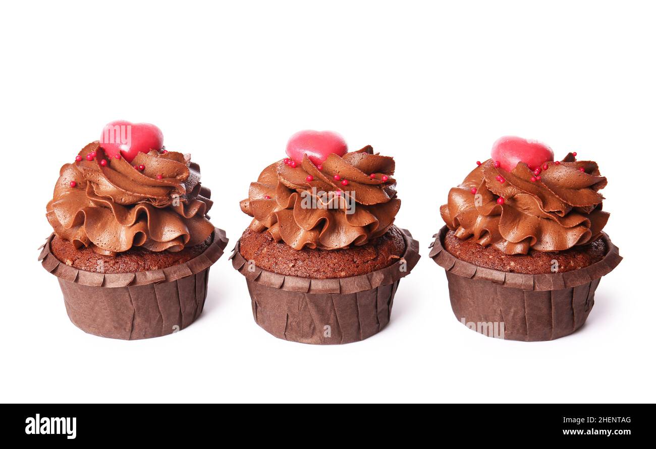 Cupcakes al cioccolato per San Valentino