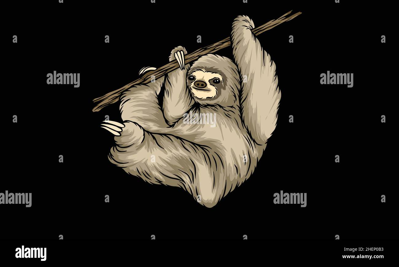 carino pendolo con modello vettoriale monogramma in legno Illustrazione Vettoriale