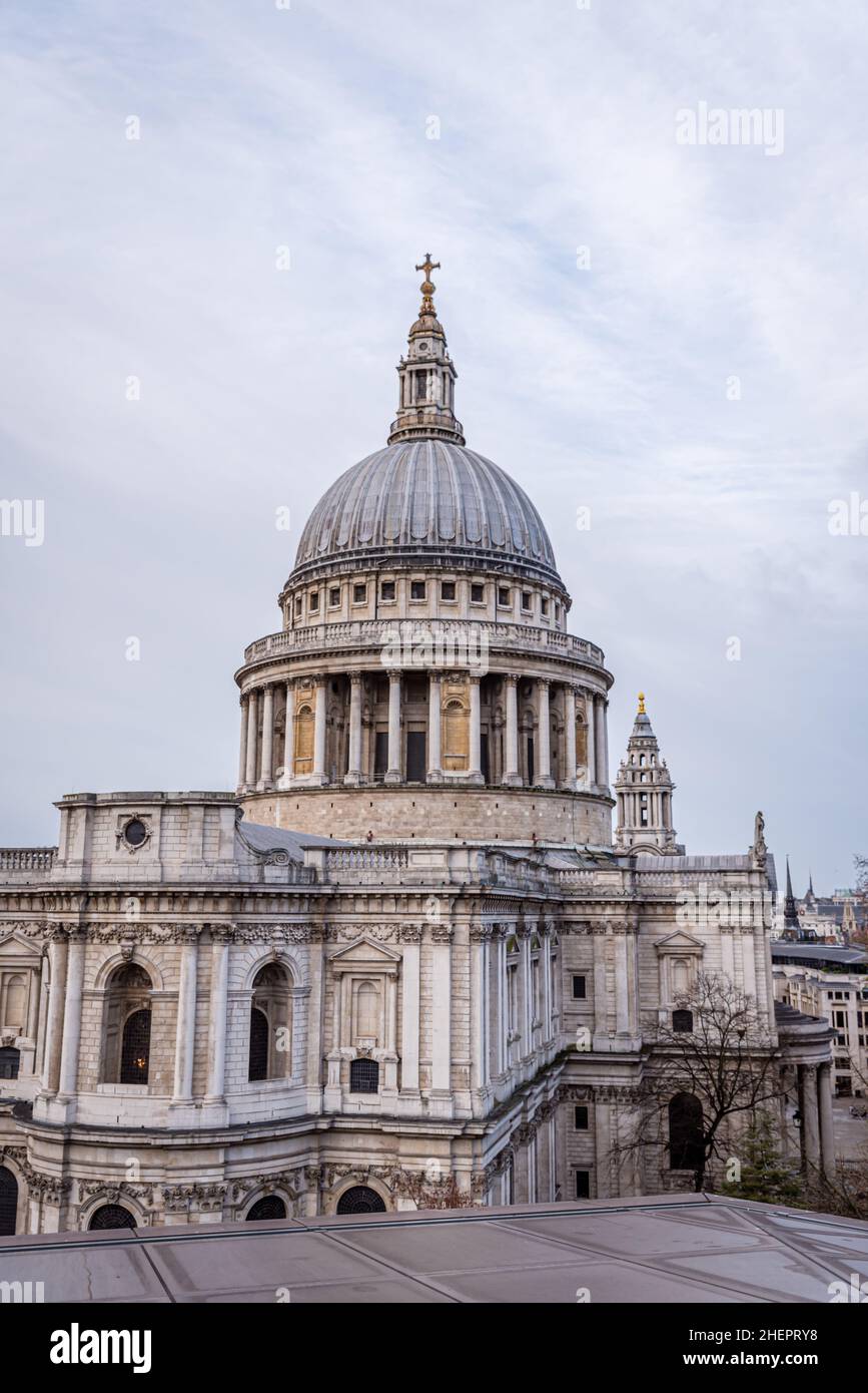 La Cattedrale di St Paul, Londra, Regno Unito Foto Stock