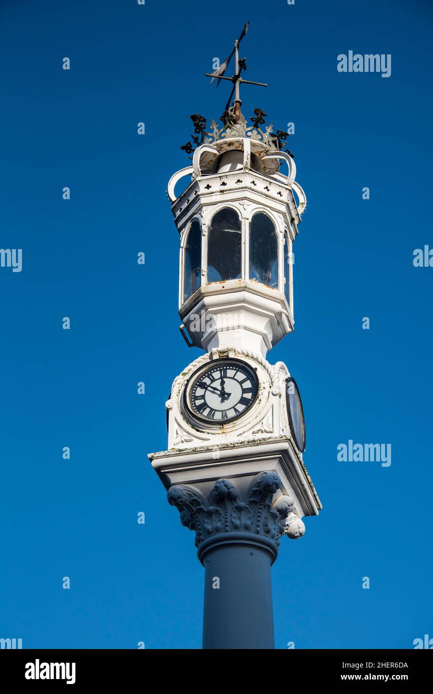The Beacon Clock Tower, Greenock, Scozia Foto Stock