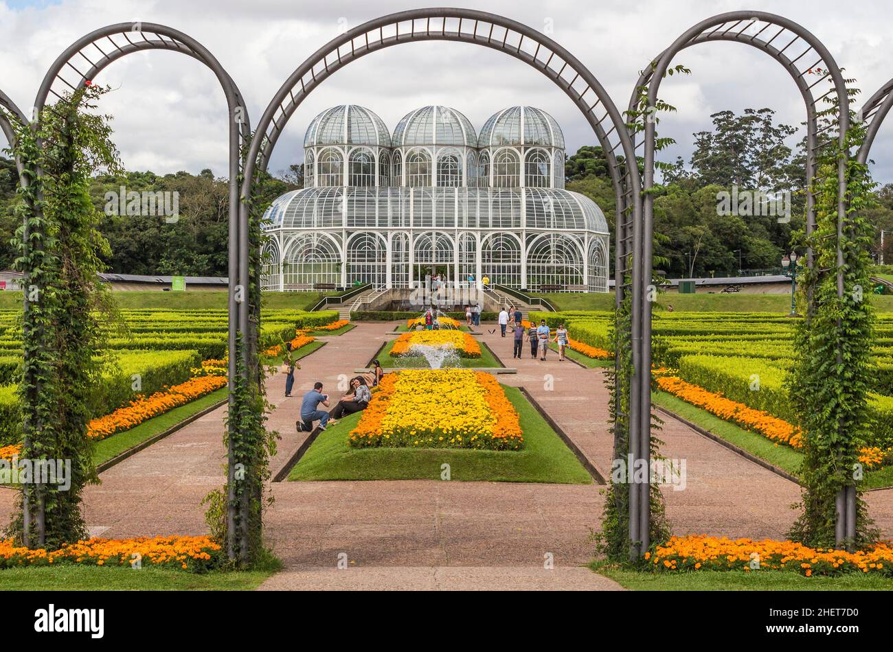 Curitiba Botanic Garden Foto Stock