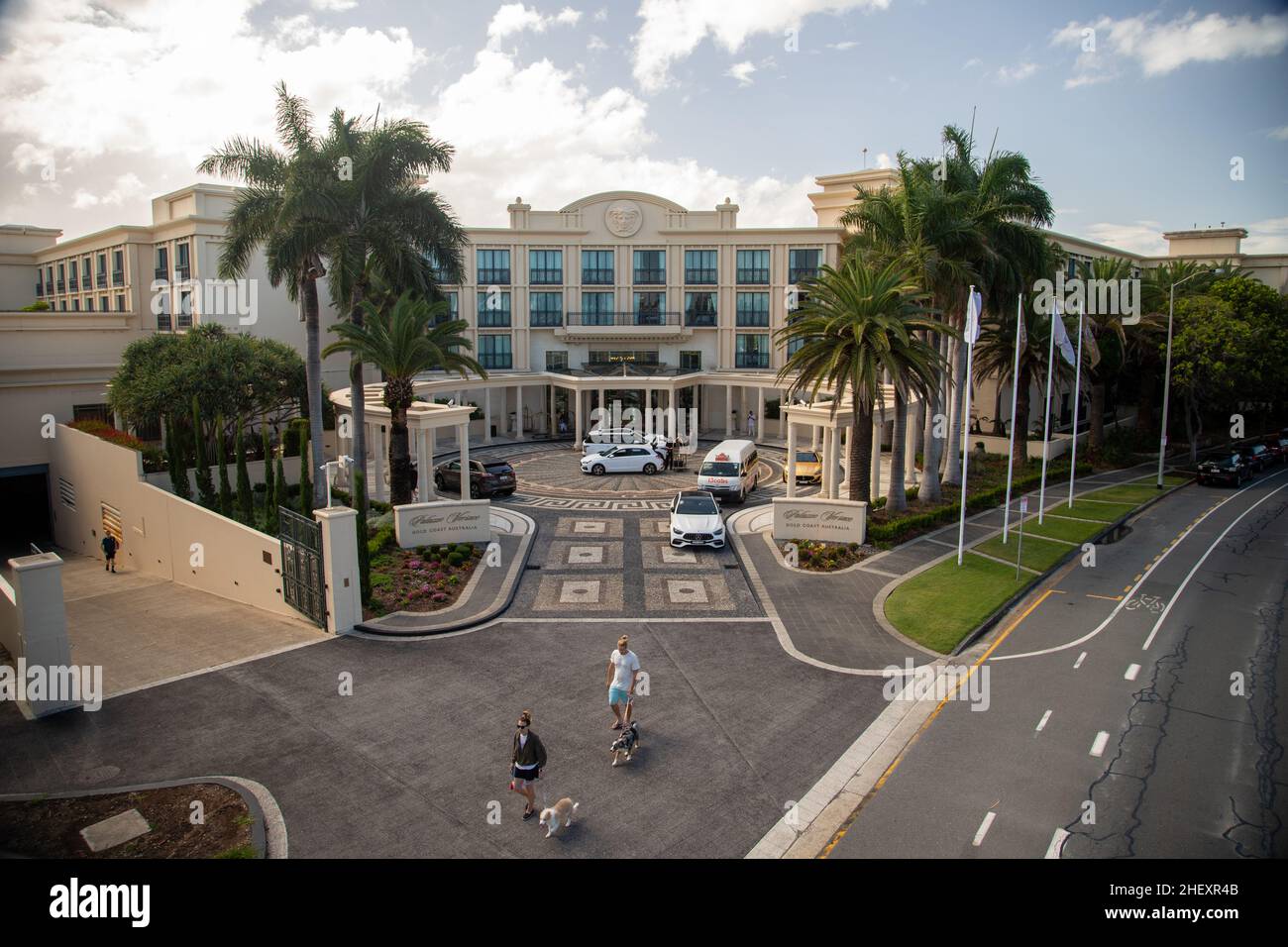Palazzo Versace Luxury Hotel Gold Coast Foto Stock