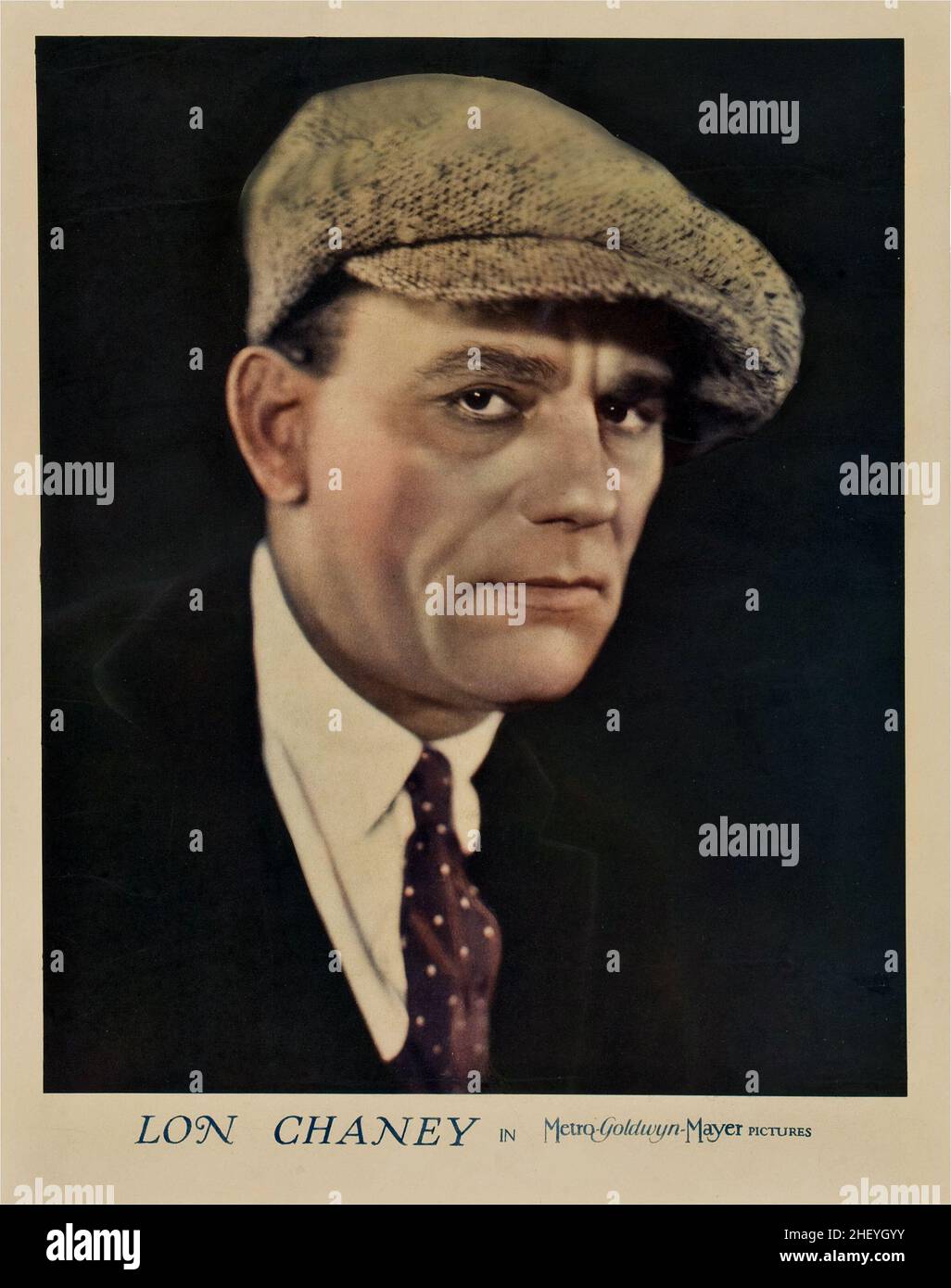 Poster personalità LON Chaney Sr. (MGM, ca. 1926) Foto Stock