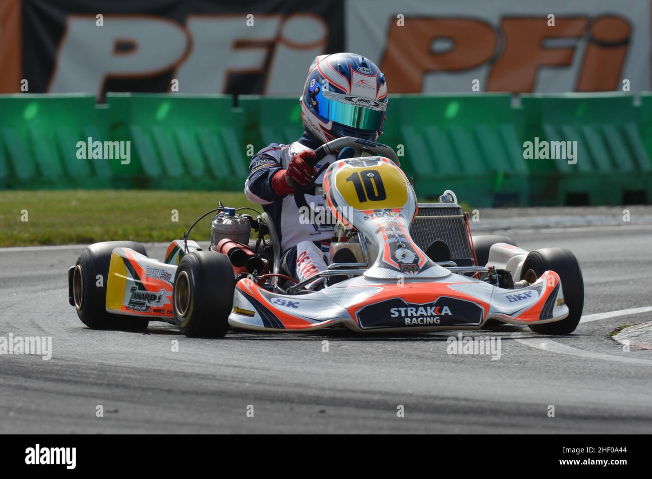 Nyck De Vries Karting 2014 Foto Stock