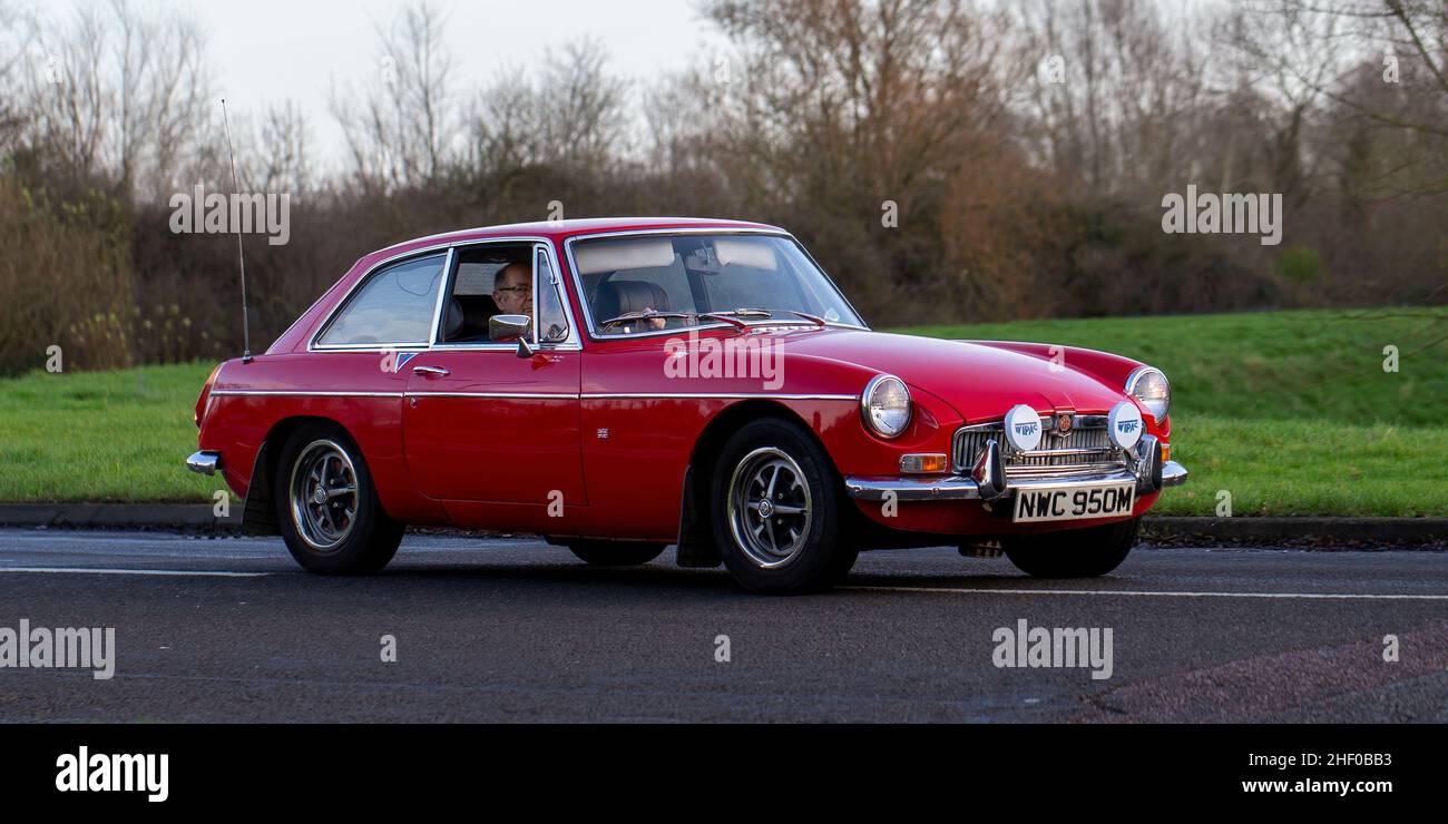 1973 MGB GT auto sportiva classica Foto Stock
