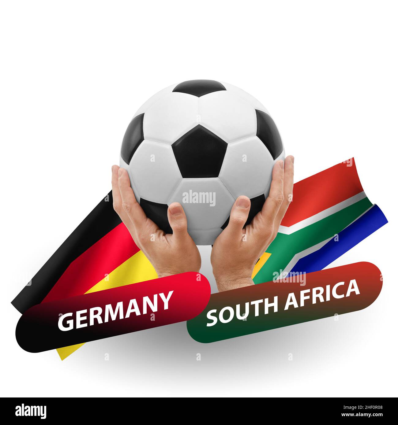 Partita di calcio, squadre nazionali germania vs Sud africa Foto stock -  Alamy