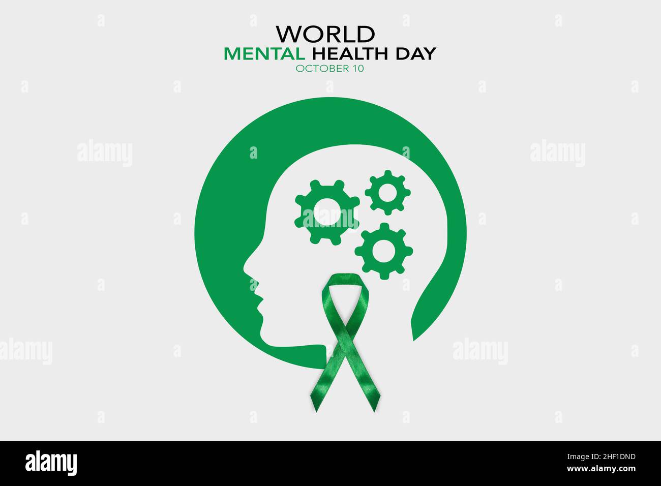 Giornata mondiale della salute mentale osservata ogni anno il 10 ottobre Foto Stock