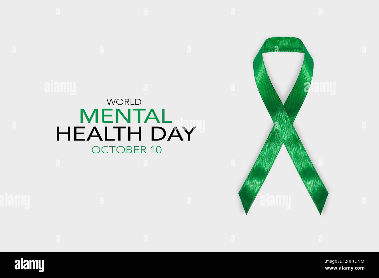 Giornata mondiale della salute mentale osservata ogni anno il 10 ottobre Foto Stock