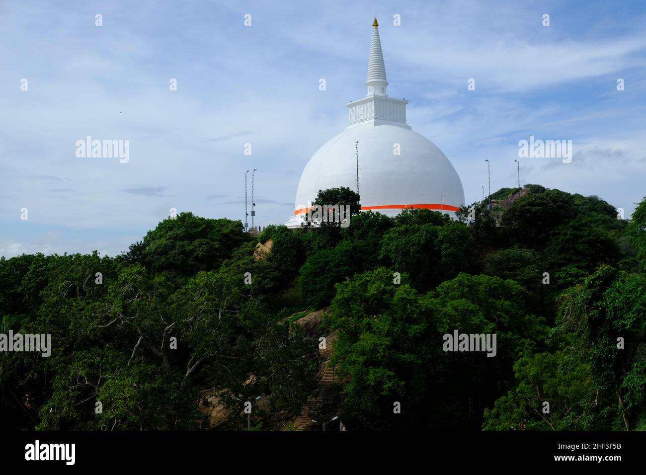 Sri Lanka Mihintale - Maha Stupa - Maha Seya Foto Stock
