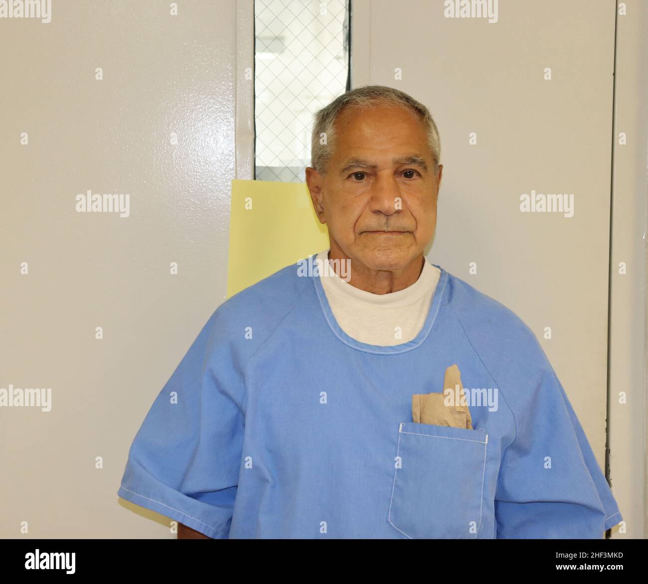 San Diego, California, Stati Uniti. 13th Jan 2022. California Gov. Newsom ha bloccato la raccomandazione di parole per Sirhan Sirhan, che ha ucciso Robert F. Kennedy nel 1968. IMMAGINE DEL FILE: Agosto 2021, San Diego, California, USA: SIRHAN SIRHAN è visto arrivare per un'audizione di parole nell'agosto 2021 a San Diego. (Credit Image: © California Department of Corrections and Rehabilitation/ZUMA Press Wire Service) Foto Stock
