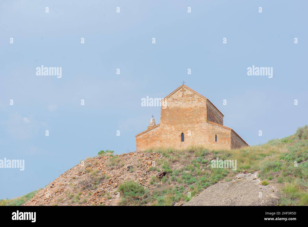 Grotta Uplistsikhe divenne una delle prime città sul territorio della Georgia Foto Stock