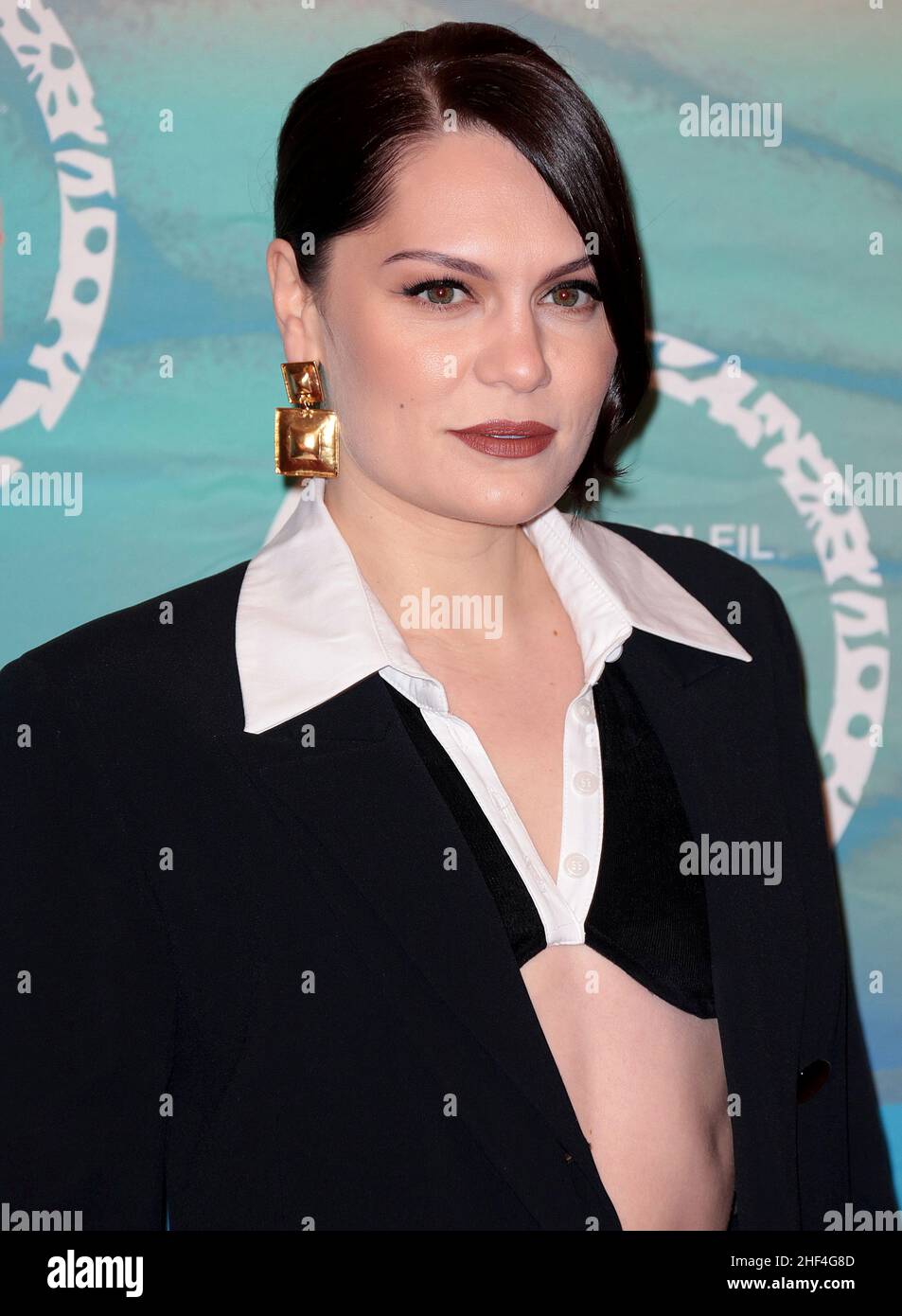 13 gennaio 2022 - Londra, Inghilterra, Regno Unito - Jessie J partecipa al Cirque Du Soleil LUZIA Premiere, Royal Albert Hall Foto Stock