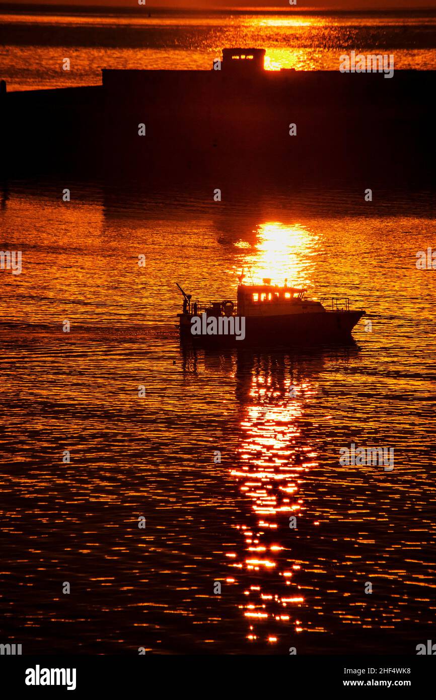 FRANCIA SENNA MARITTIMA (76) NORMANDIA, IL PORTO, PORTO Foto Stock