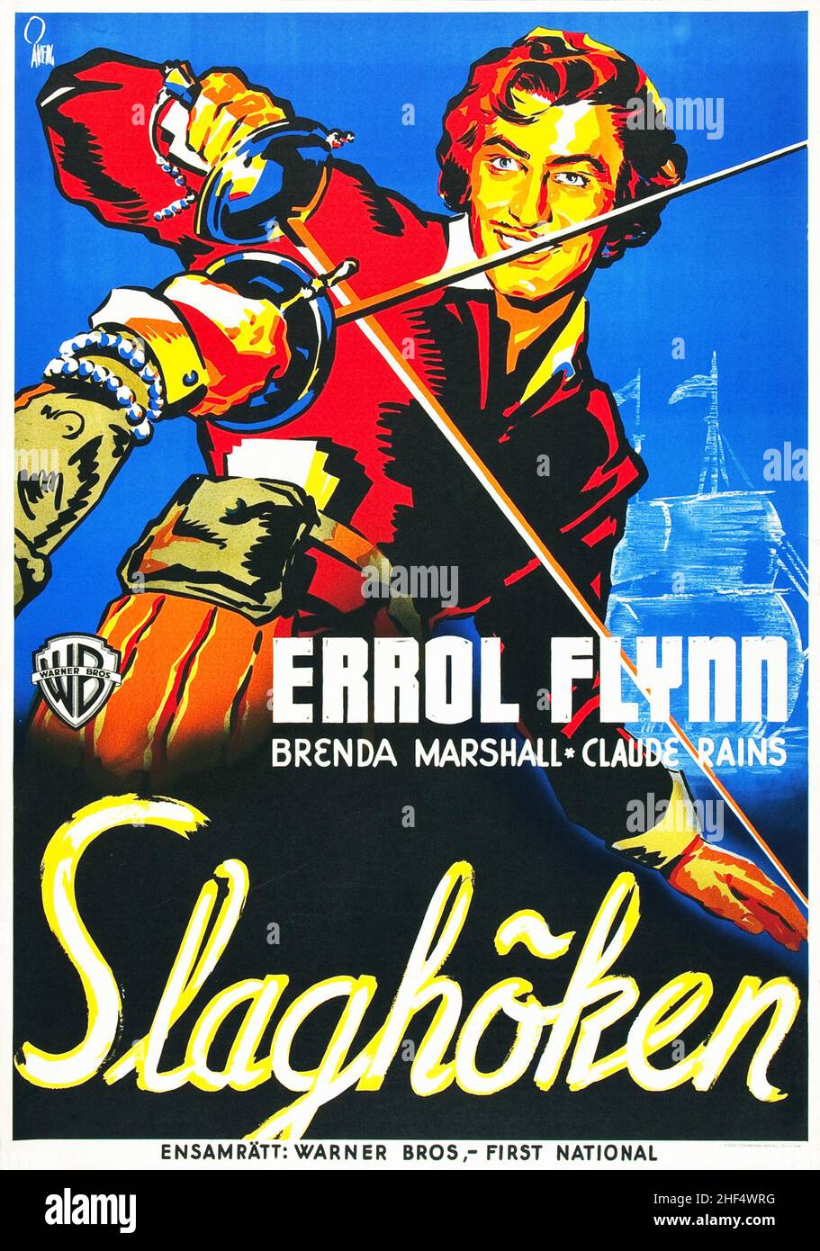 ERROL FLYNN IN MARE HAWK (1940), diretto da MICHAEL CURTIZ. Credit: WARNER BROTHERS / Album Foto Stock