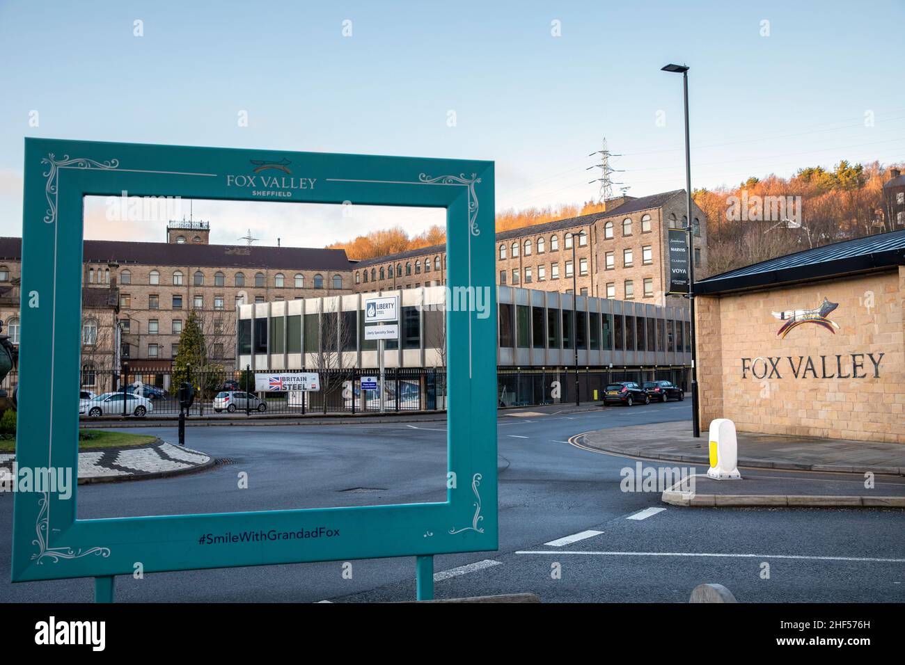 Liberty Steel, Stocksbridge, South Yorkshire, Regno Unito. Foto Stock