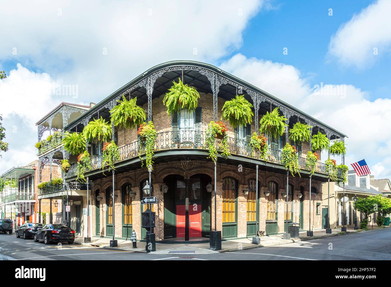 Edificio storico nel quartiere Francese Foto Stock