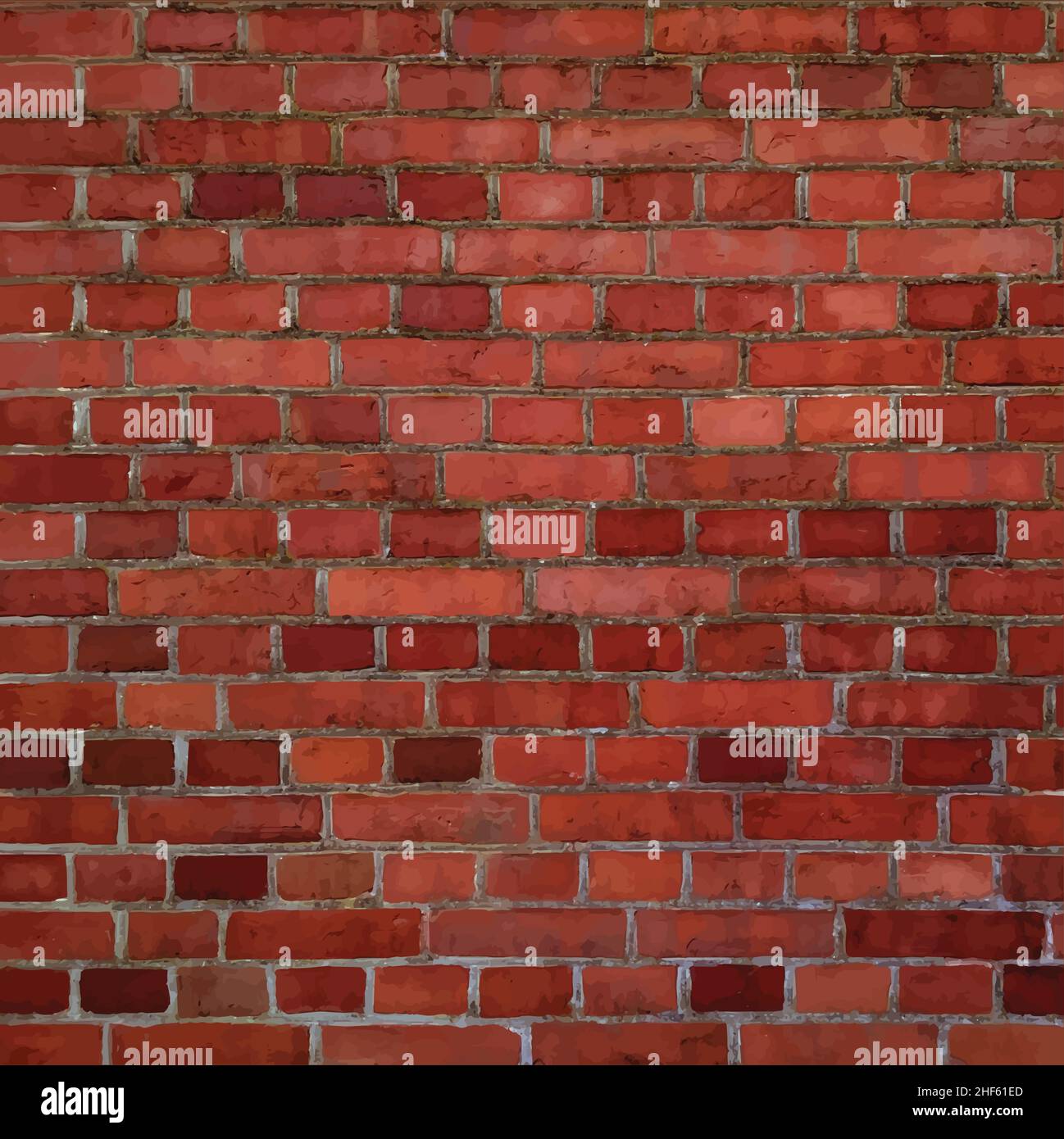 vecchio mattone rosso parete sfondo texture vettore illustrazione Illustrazione Vettoriale