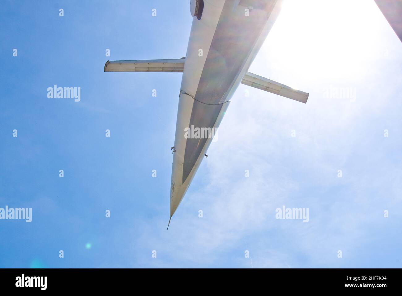 Velivolo supersonico Tupolev tu-144 Foto Stock