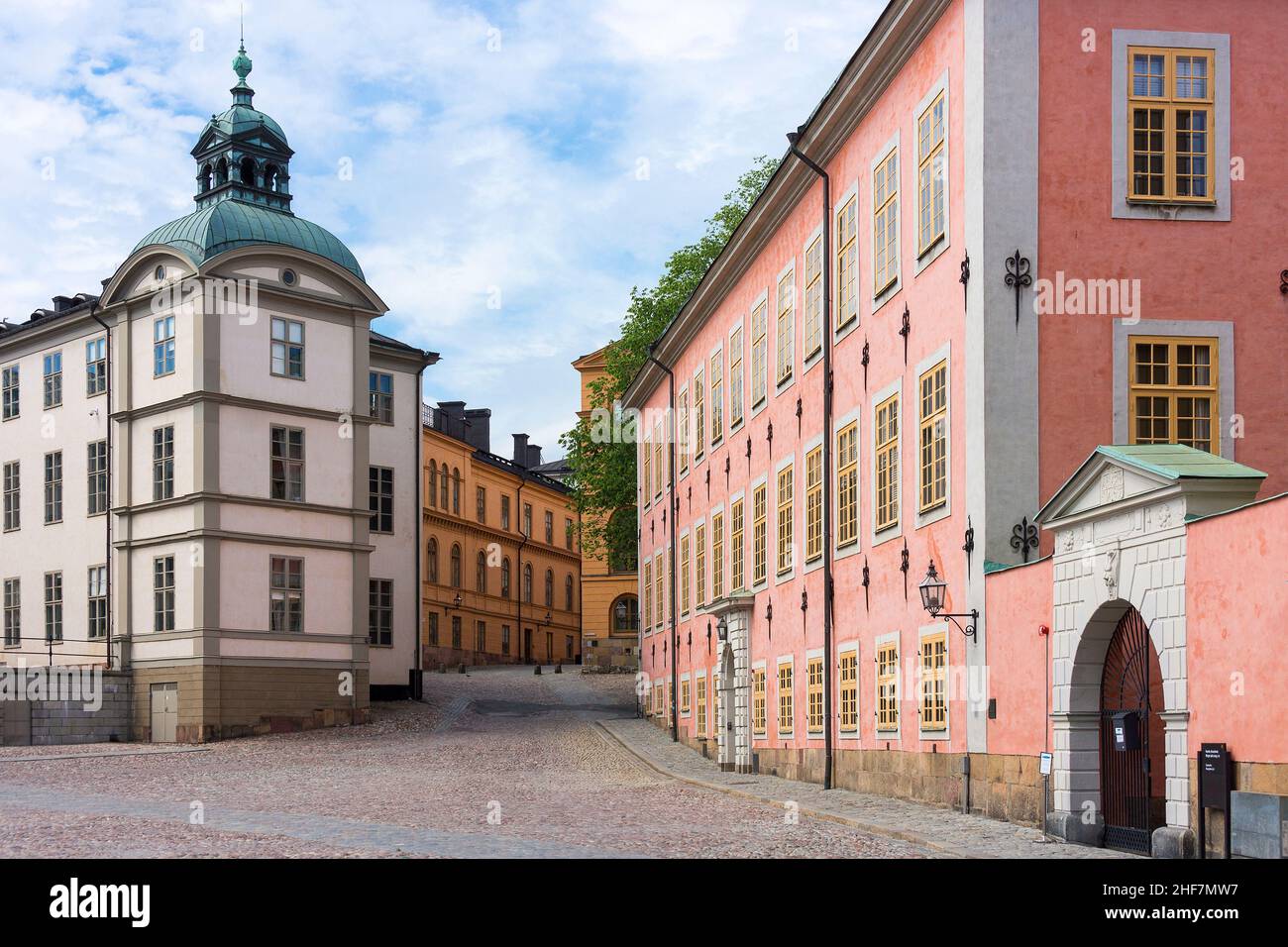 Svezia, Stoccolma, Riddarholmen, Birger Jarls Torg Foto Stock