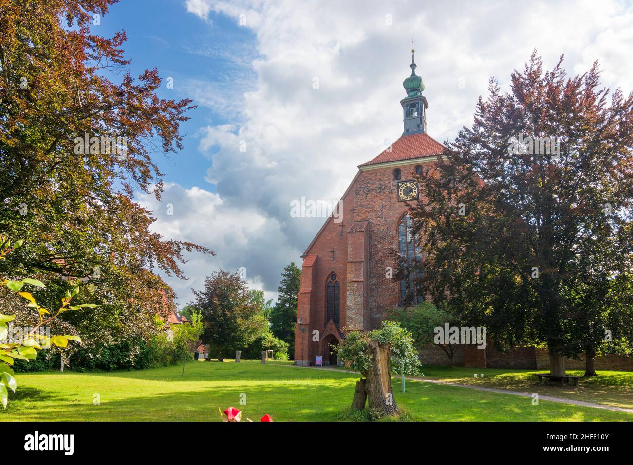 Preetz, Abbazia di Preetz a Holsteinische Schweiz, Holstein Svizzera, Schleswig-Holstein, Germania Foto Stock