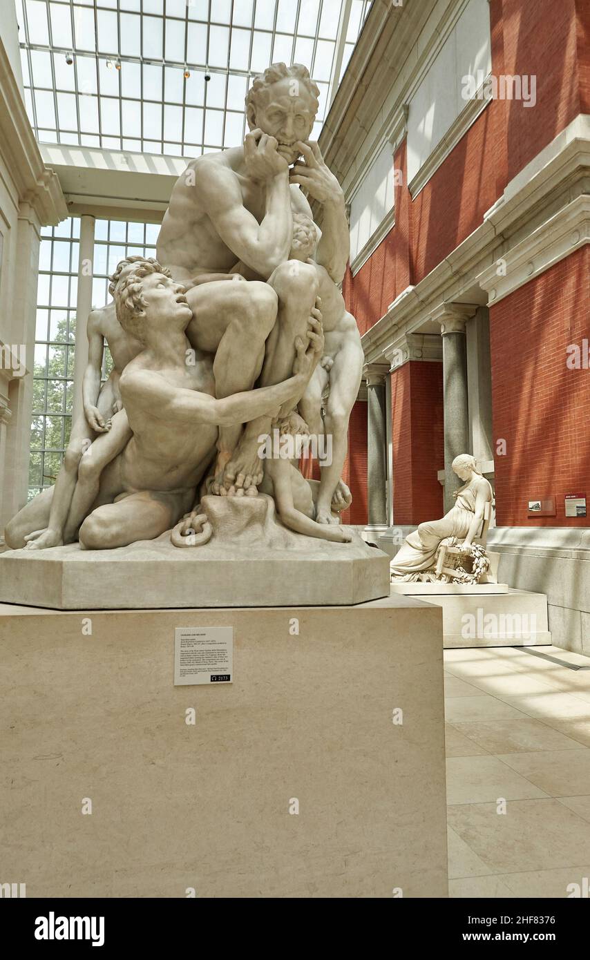 Metropolitan Museum of Art, New York. La Corte Charles Engelhard Foto Stock