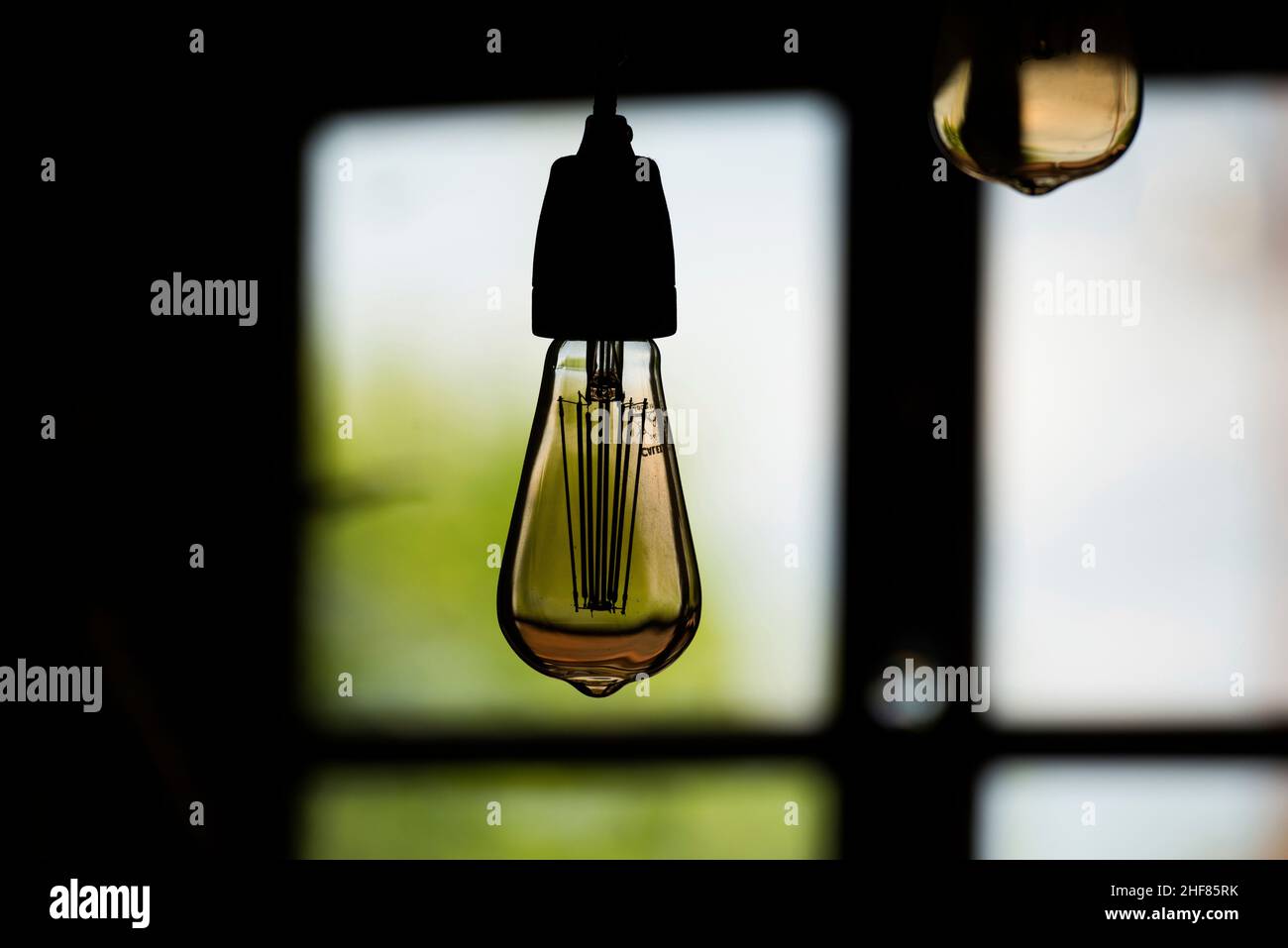Abitacolo, lampada, lampadina Foto Stock