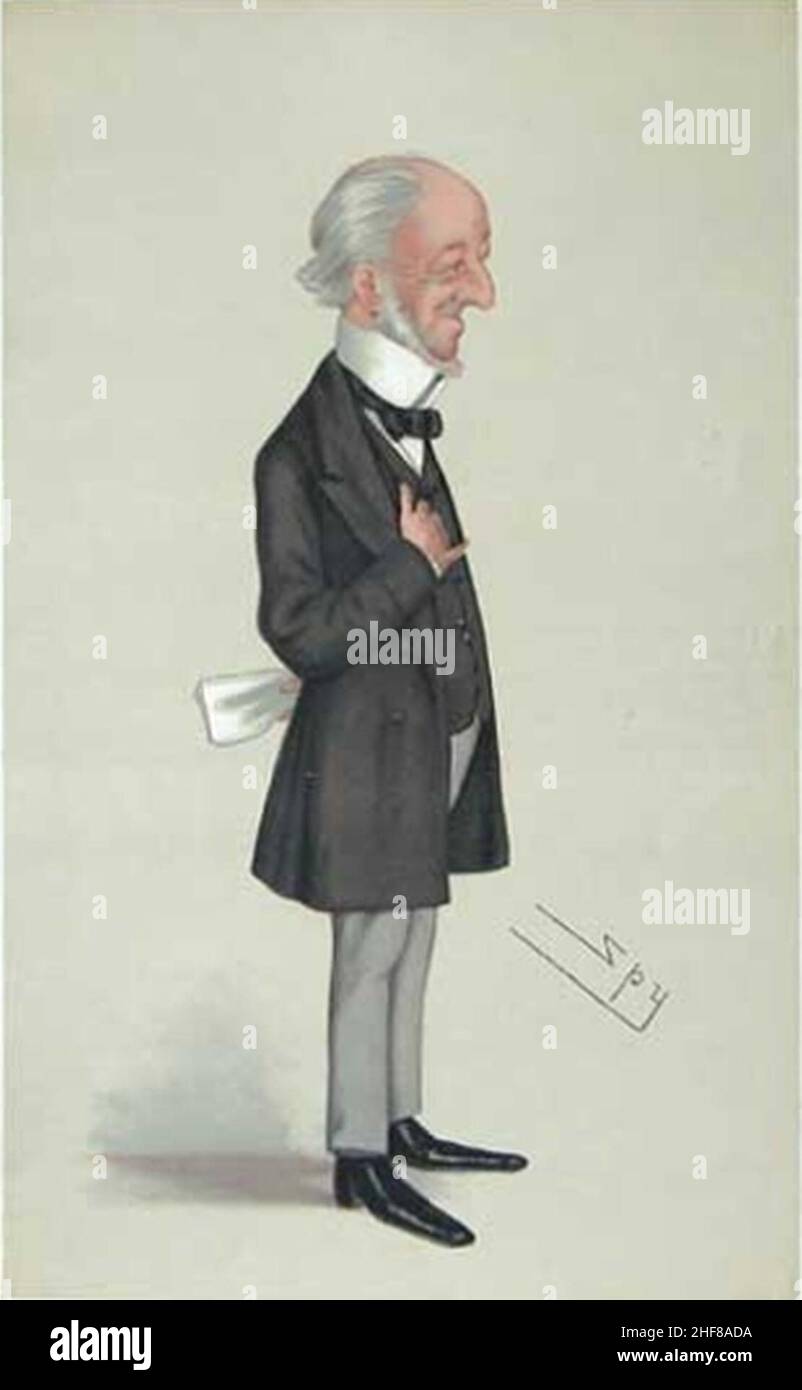 Charles Seely Vanity Fair 21 dicembre 1878. Foto Stock