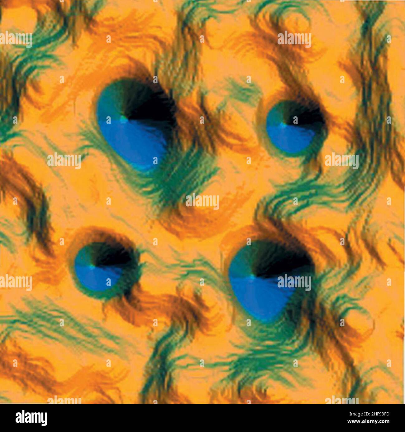 Microscopio A Scansione A Effetto Tunnel Atomo SCIENZAinATTO/