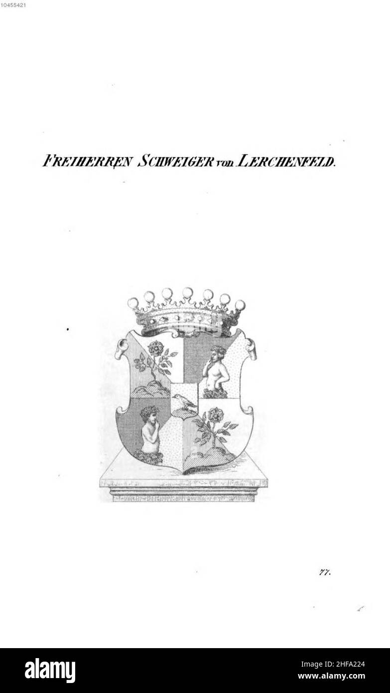 Schweiger von Lerchenfeld 2 - Tyroff AT. Foto Stock