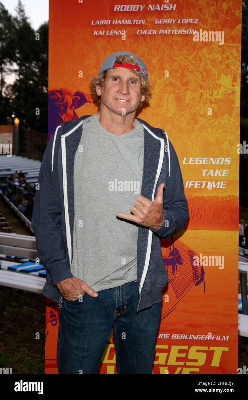 Roby Naish partecipa al 'The longer Wave' Berlin Premiere al Freiluftkino Rehberge il 07 luglio 2021 a Berlino. Foto Stock