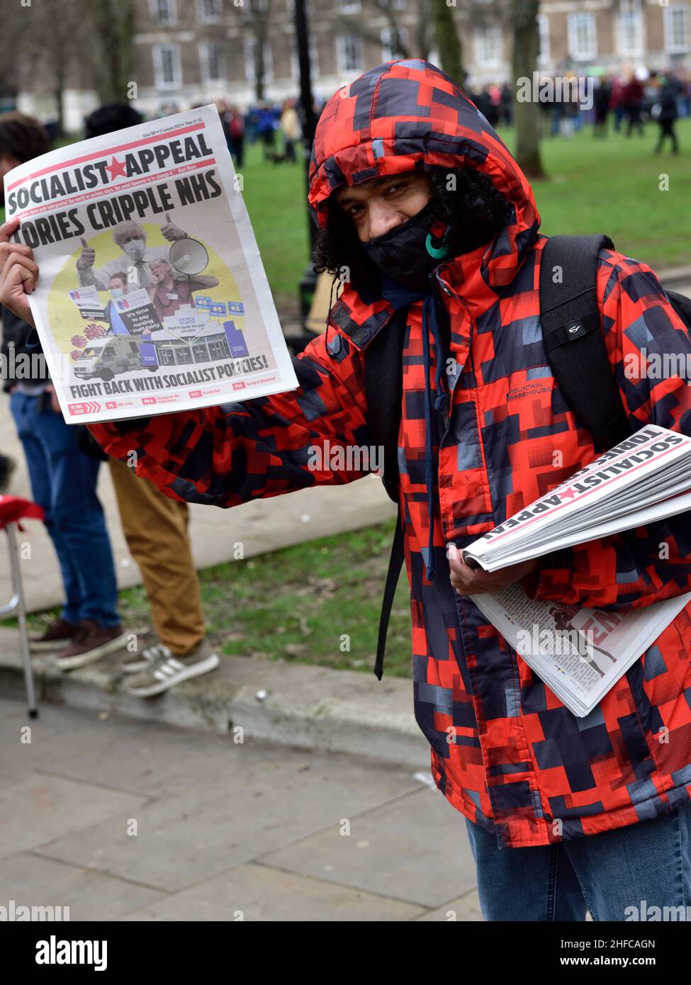 Proteste "uccidere la legge” contro il disegno di legge parlamentare per esercitare alcuni controlli sulle proteste dirompenti del Bristol College Green e del centro città 15 gennaio 20 Foto Stock