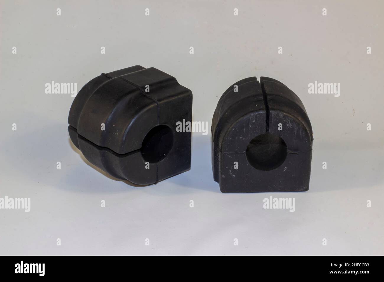 Pezzi di ricambio per l'auto. Boccole dello stabilizzatore. Foto Stock