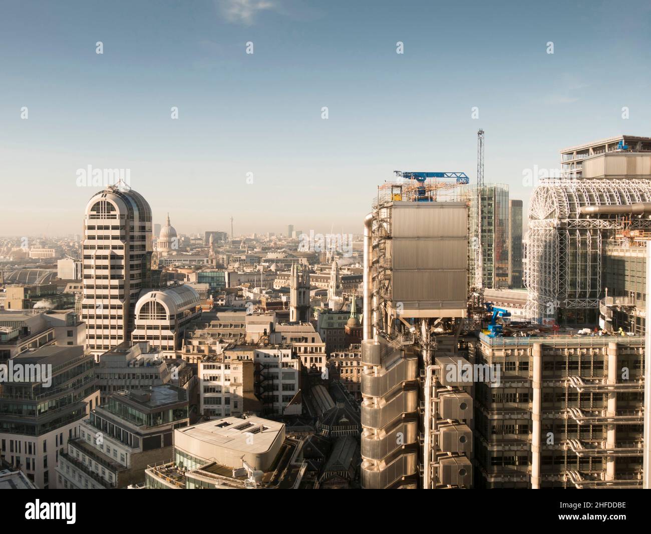 Regno Unito, Inghilterra, Londra, St Pauls cattedrale città Foto Stock