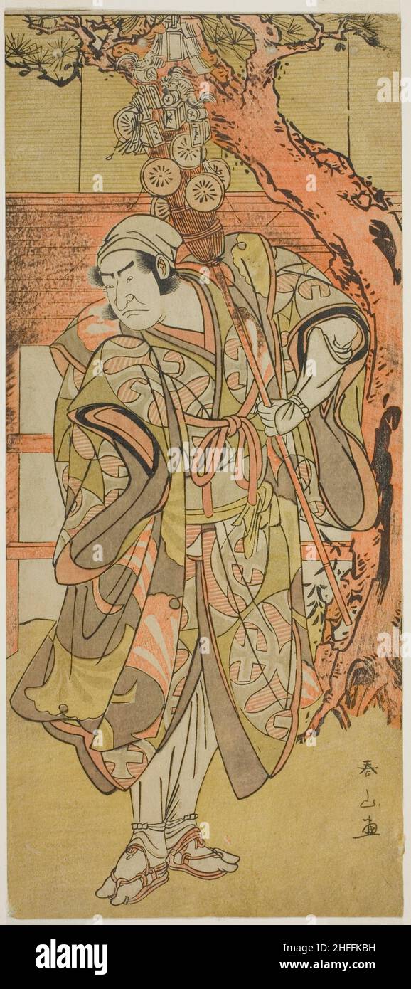 L'attore Nakamura Nakazo i come peddler dei giocattoli, Giappone, c.. 1782/90. Foto Stock L'attore Nakamura Nakazo i come peddler dei giocattoli, Giappone, c.. 1782/90. Foto Stock