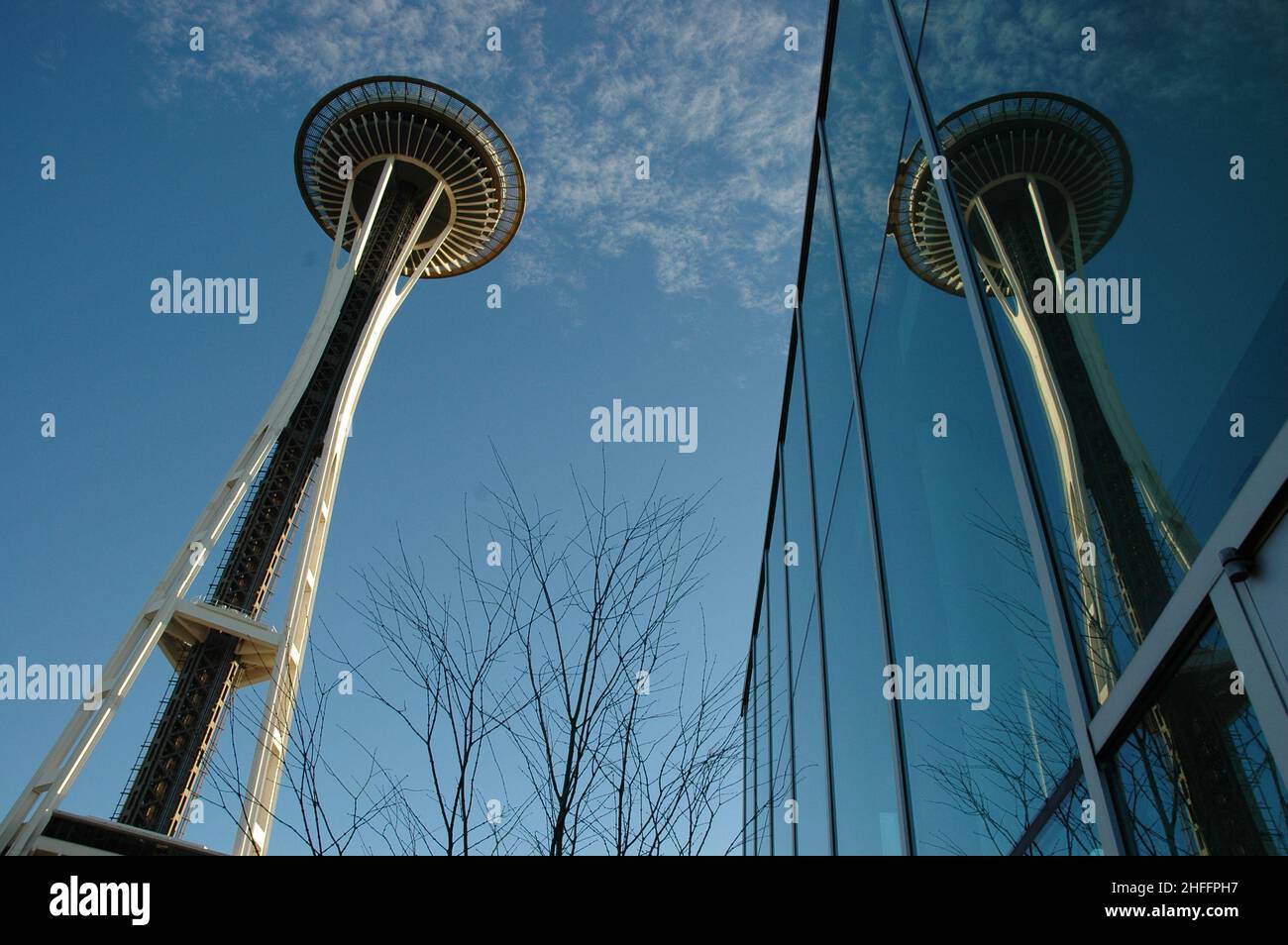 Seattle, WA Sites and Landmarks, Space Needle Foto Stock