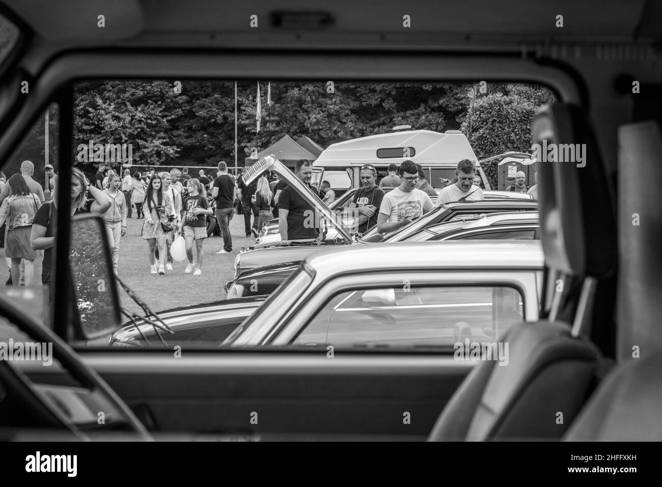 Klasika Polski Motor show Slough Foto Stock