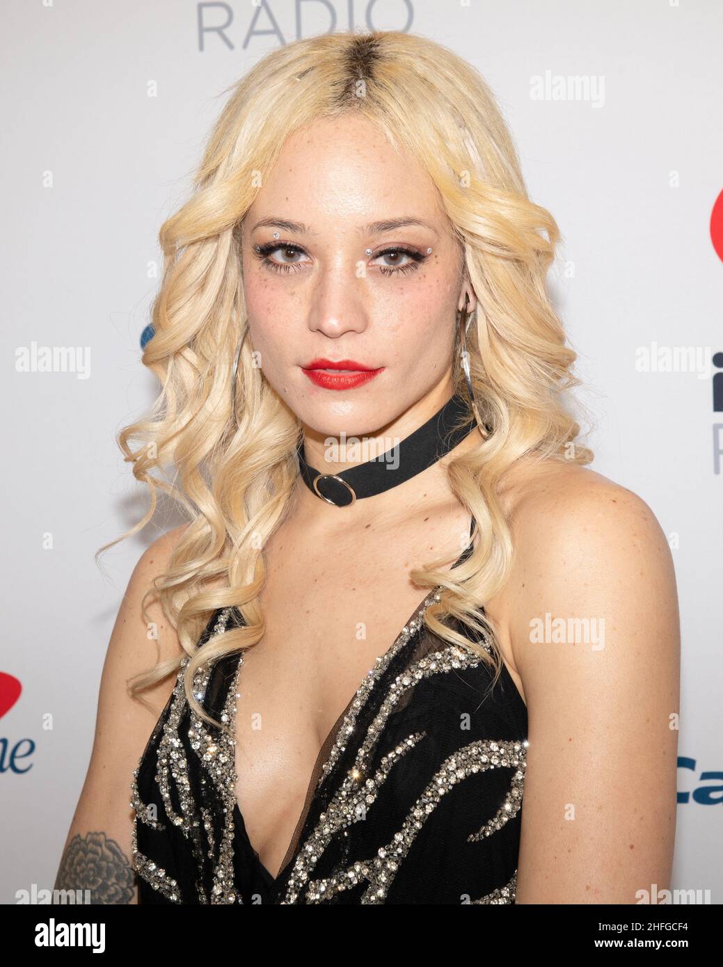 15 gennaio 2022, Inglewood, Caliofrnia, USA: Michelle Joy assiste iHeartradio alter EGO presentato da Capital One. (Credit Image: © Billy Bennight/ZUMA Press Wire) Foto Stock