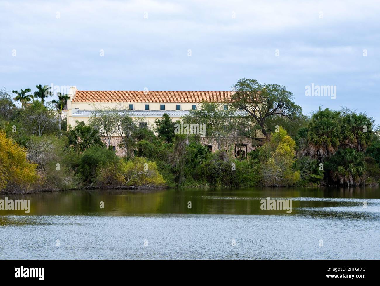 Campus della University of Texas a Rio Grande Valley. Brownsville, Texas, Stati Uniti. Foto Stock