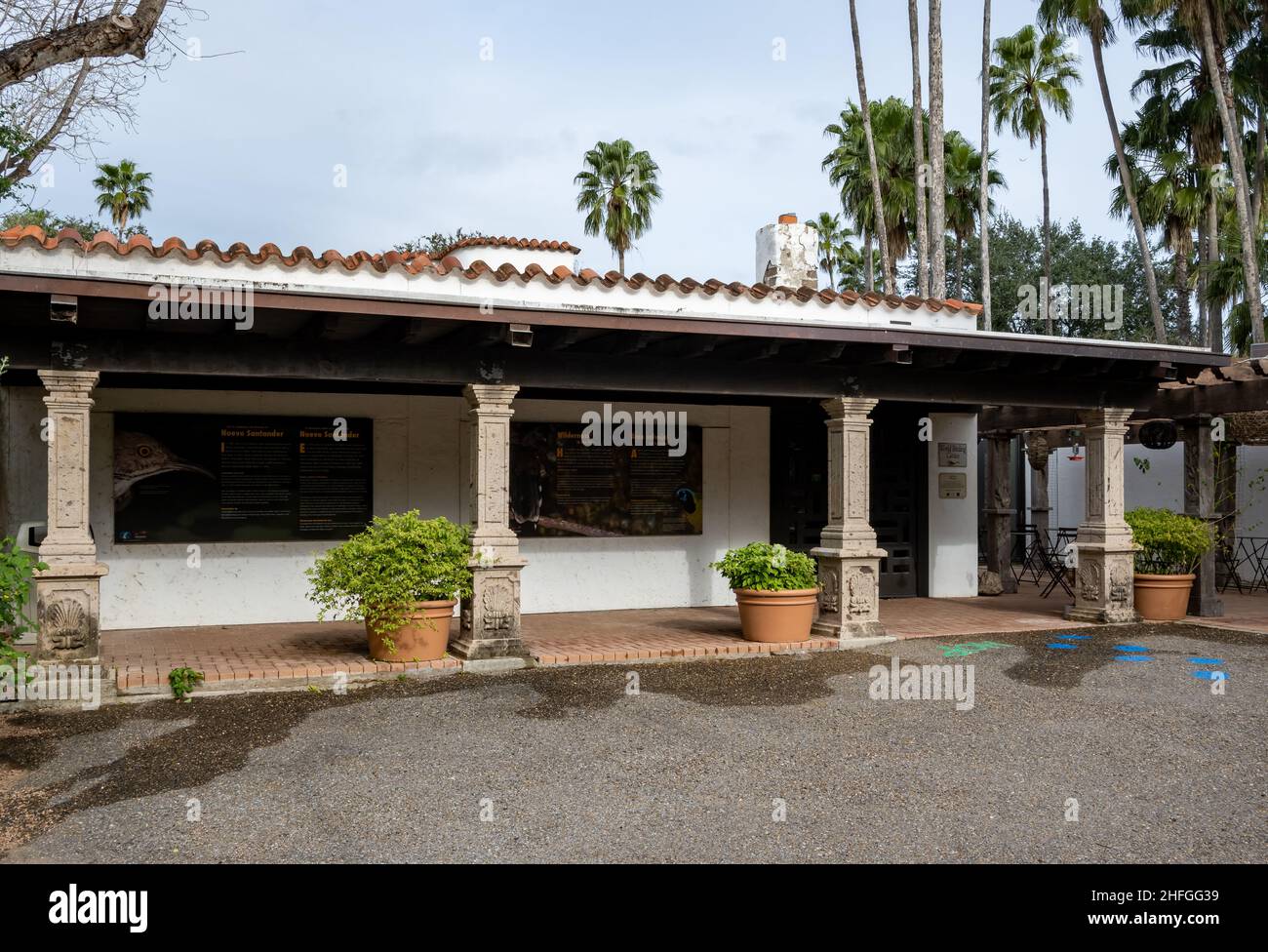 Quinta Mazatlan World Birding Center. McAllen, Texas, Stati Uniti. Foto Stock