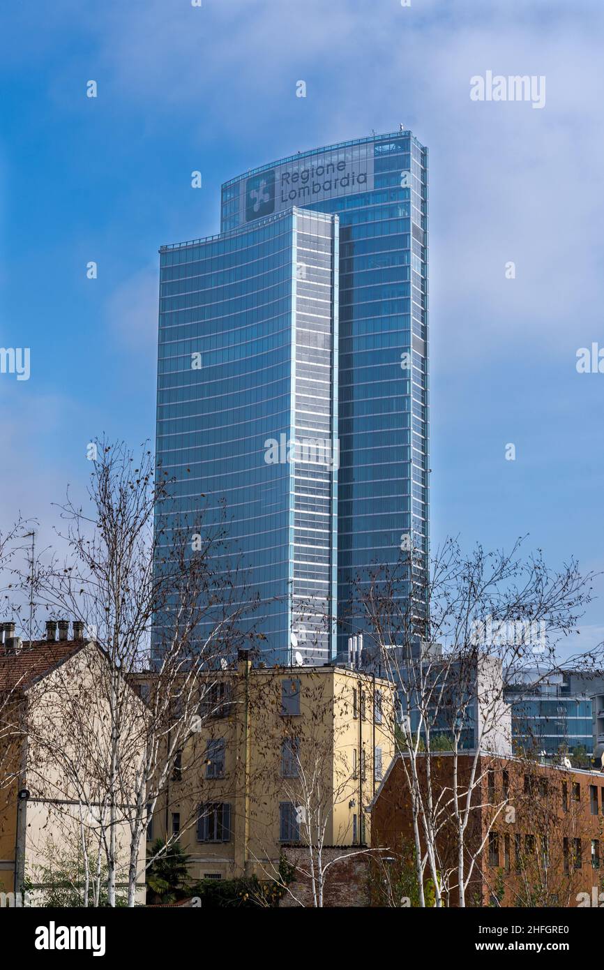 Grattacielo Pirelli a Milano (Italia) Foto Stock