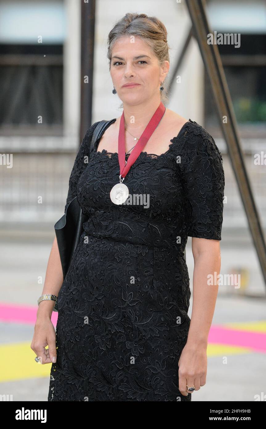Tracey Emin, Royal Academy Summer Exhibition Party, Piccadilly, Londra. REGNO UNITO Foto Stock