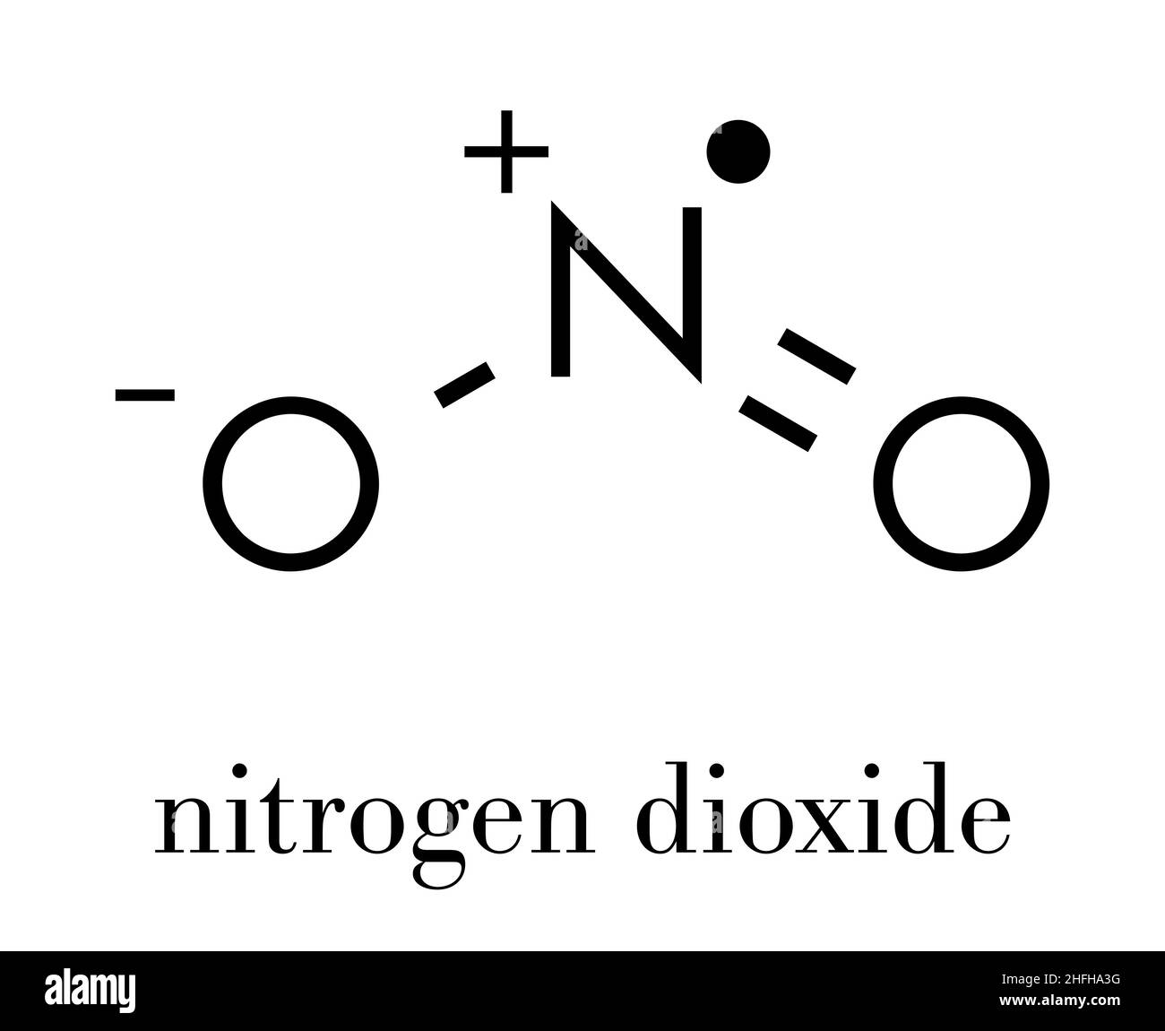 Nitrogen dioxide Immagini Vettoriali Stock - Alamy