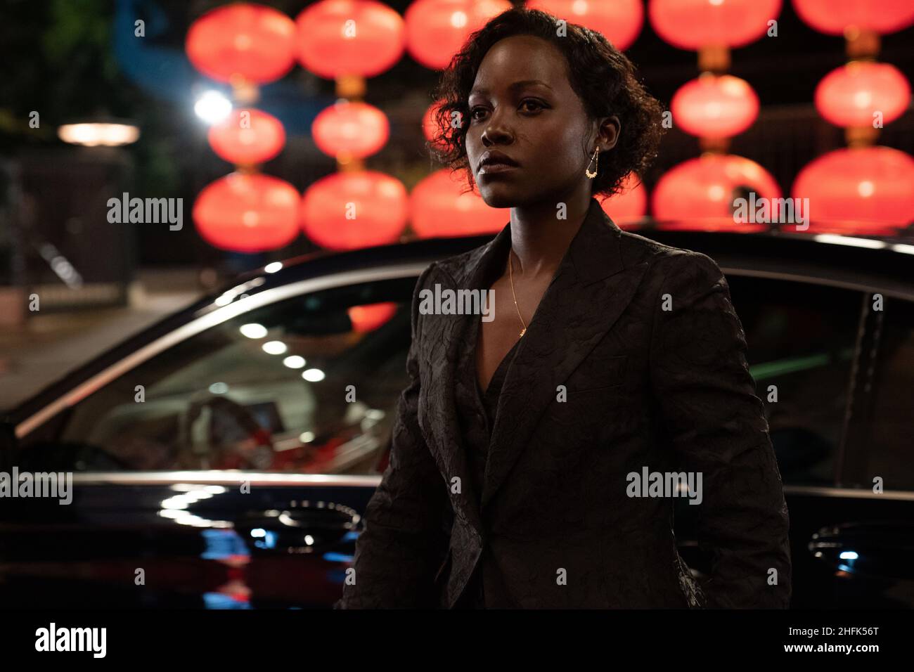 LUPITA NYONG'o nel 355 (2022), diretto da SIMON KINBERG. Credit: Freckle Films / CAA Media Finance / Album Foto Stock