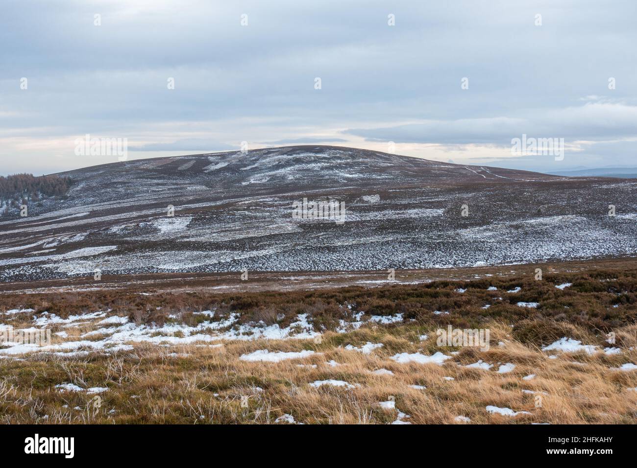 Lord Arthur's Hill nelle colline di Correen vicino ad Alford, Aberdeenshire, Scozia Foto Stock