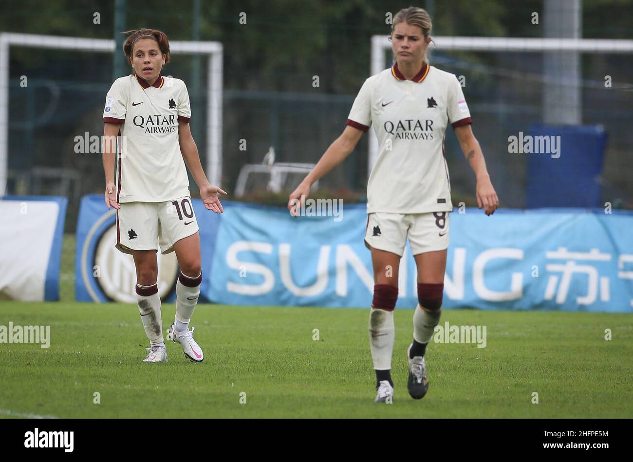 Fabio Rossi/AS Roma/LaPresse 23/02/2020 Milano (Italia) Sport Soccer Inter - Roma Women Serie A - Suning Center nella foto: Hegerber Foto Stock