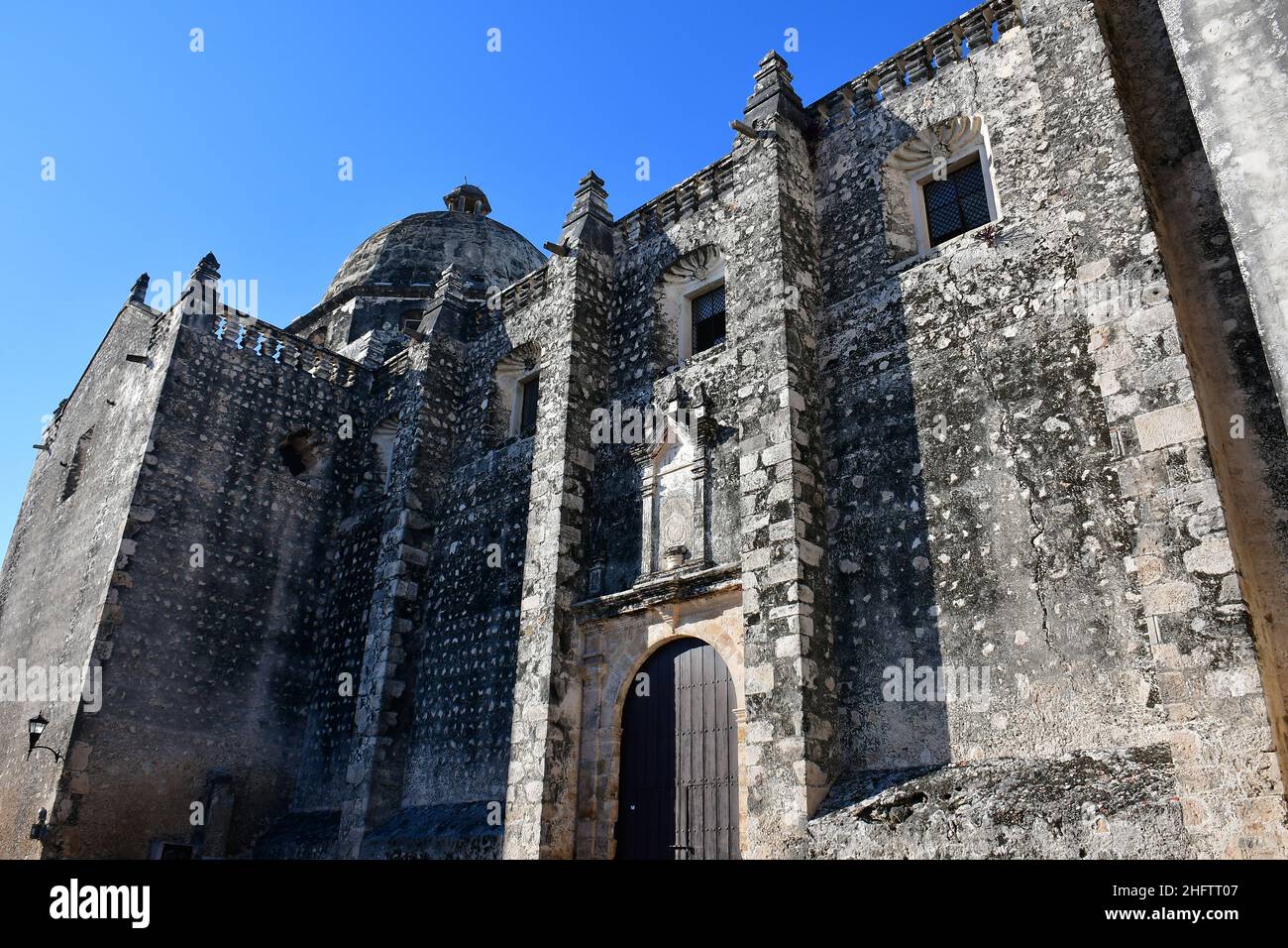 Ex Tempio di San Giuseppe (ex Templo de San Jose), San Francisco de Campeche, stato di Campeche, Messico, Nord America, patrimonio dell'umanità dell'UNESCO Foto Stock