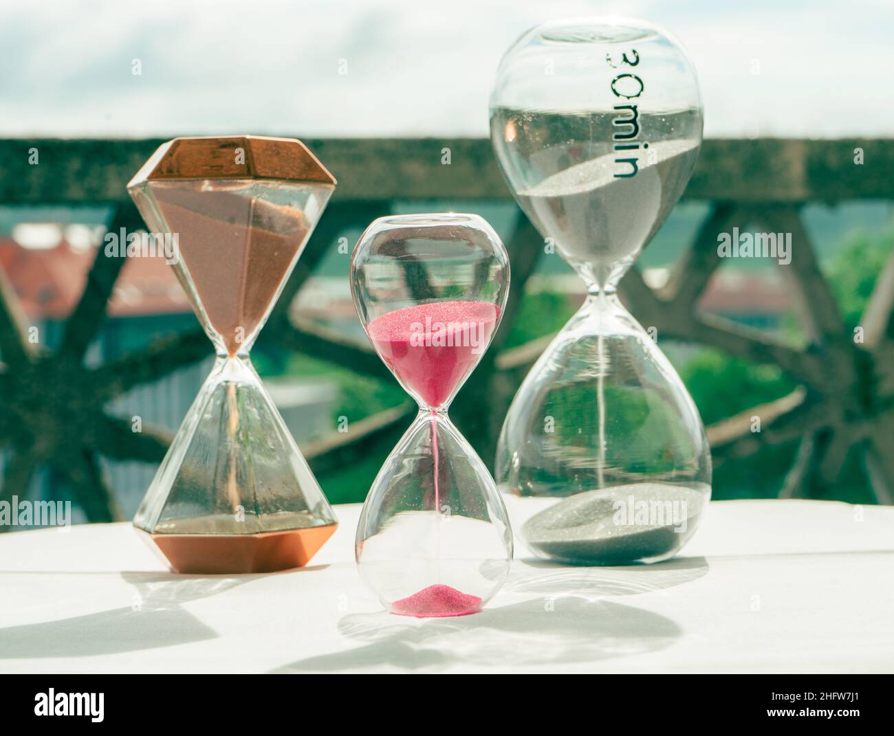 il passare del tempo Foto Stock